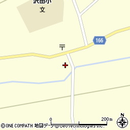 青森県十和田市沢田寺ノ上2周辺の地図