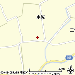 青森県十和田市沢田水尻90周辺の地図