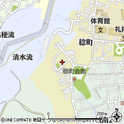 稔町第二幼児公園周辺の地図