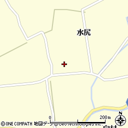 青森県十和田市沢田水尻88周辺の地図
