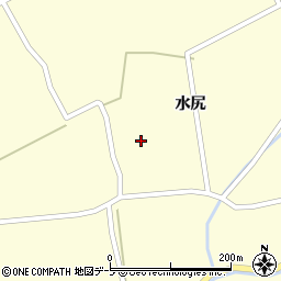 青森県十和田市沢田水尻86周辺の地図