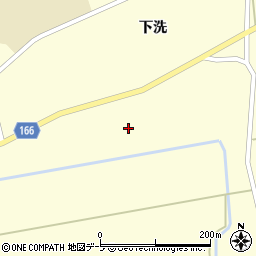 青森県十和田市沢田（番屋）周辺の地図