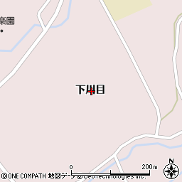 青森県十和田市奥瀬下川目周辺の地図