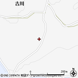 青森県弘前市吉川山上69周辺の地図