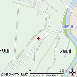 青森県弘前市湯口三ノ下り山12周辺の地図