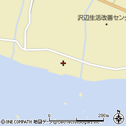 青森県西津軽郡深浦町沢辺山科104周辺の地図