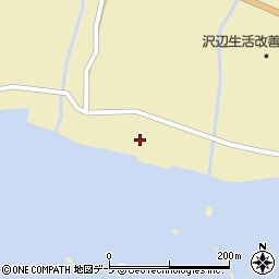 青森県西津軽郡深浦町沢辺山科254周辺の地図