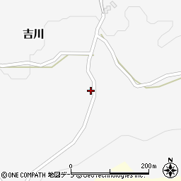 青森県弘前市吉川山上179周辺の地図