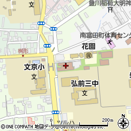 弘前市　第三地域包括支援センター周辺の地図