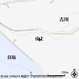 青森県弘前市吉川山上周辺の地図