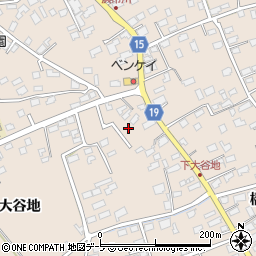 青森県八戸市市川町上大谷地53-30周辺の地図