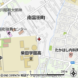 青森県弘前市南富田町17-11周辺の地図