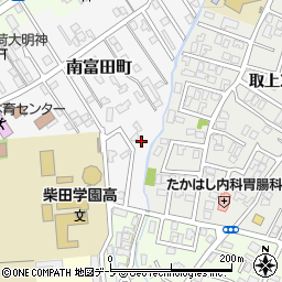 青森県弘前市南富田町18-83周辺の地図