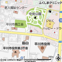 株式会社鹿内電機商会　平賀店周辺の地図