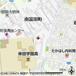 青森県弘前市南富田町18-73周辺の地図