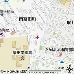 青森県弘前市南富田町18-89周辺の地図