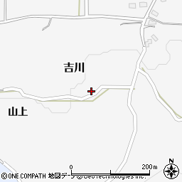 青森県弘前市吉川山上130-3周辺の地図