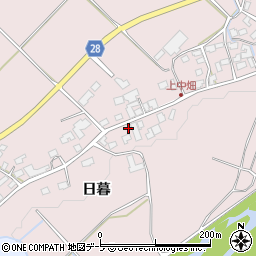 青森県弘前市中畑旭岡28周辺の地図