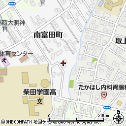 青森県弘前市南富田町18-33周辺の地図