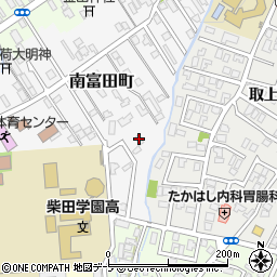 青森県弘前市南富田町19-17周辺の地図