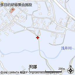 青森県平川市尾崎木戸口488周辺の地図