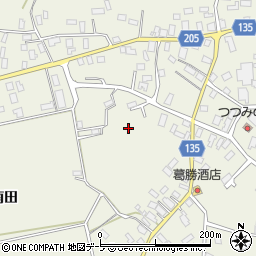 青森県平川市町居周辺の地図