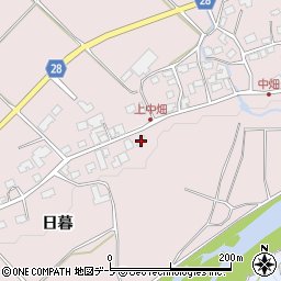 青森県弘前市中畑旭岡35周辺の地図