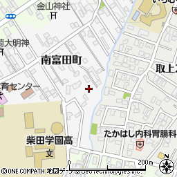 青森県弘前市南富田町19周辺の地図