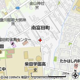 青森県弘前市南富田町9-9周辺の地図