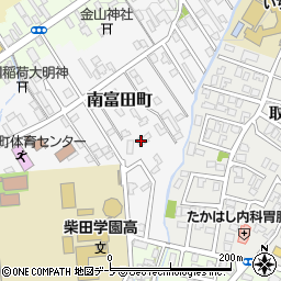青森県弘前市南富田町18-35周辺の地図