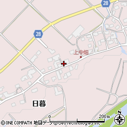 青森県弘前市中畑旭岡37周辺の地図