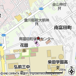 青森県弘前市南富田町5-29周辺の地図