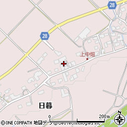 青森県弘前市中畑旭岡31周辺の地図