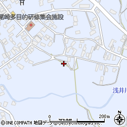 青森県平川市尾崎木戸口487周辺の地図