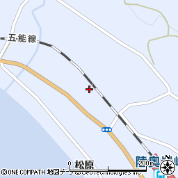 深浦町　高齢者センター周辺の地図