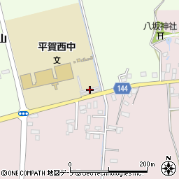 青森県平川市大光寺白山85周辺の地図