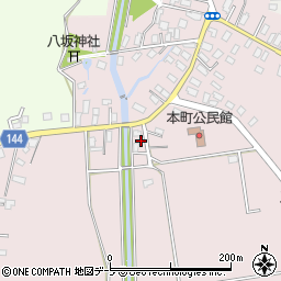 青森県平川市本町南柳田109周辺の地図