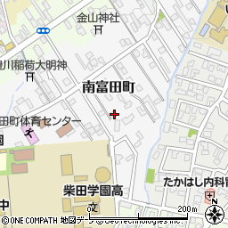 青森県弘前市南富田町9-10周辺の地図
