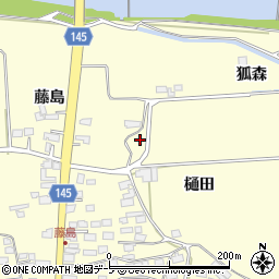 青森県十和田市藤島狐森11周辺の地図