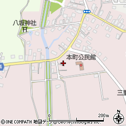 青森県平川市本町南柳田66-2周辺の地図