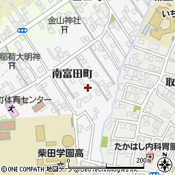 青森県弘前市南富田町11-9周辺の地図