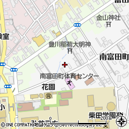 青森県弘前市南富田町4-4周辺の地図