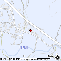 青森県平川市尾崎木戸口9周辺の地図
