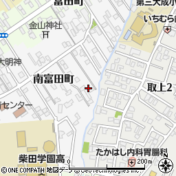 青森県弘前市南富田町20-11周辺の地図