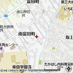 青森県弘前市南富田町20-3周辺の地図