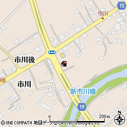 ａｐｏｌｌｏｓｔａｔｉｏｎ浜市川ＳＳ周辺の地図