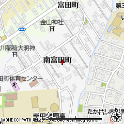 青森県弘前市南富田町11-12周辺の地図