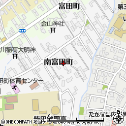 青森県弘前市南富田町11周辺の地図