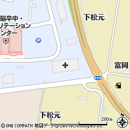 日本通運青森航空支店弘前ロジスティクスセンター周辺の地図