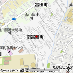 青森県弘前市南富田町11-13周辺の地図